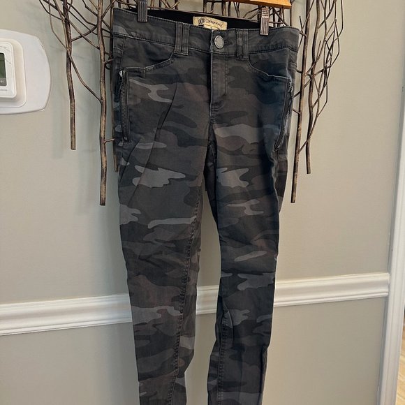 Camo Pants, Grey Camo, Democracy Pants - Picture 1 of 7